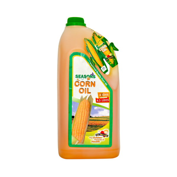 Seasons Corn Oil 4.5 Ltr Cans