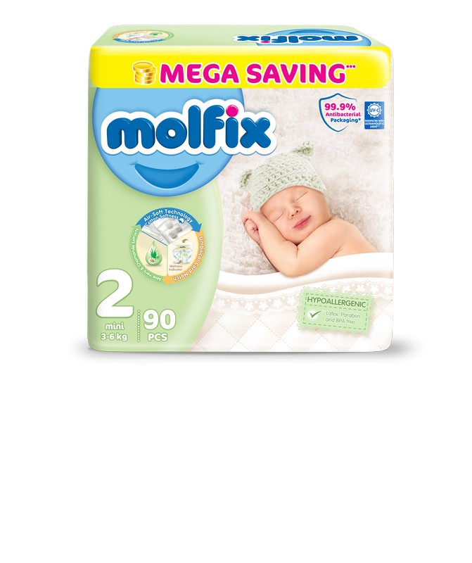 Molfix Saving Pack Small 90 pcs