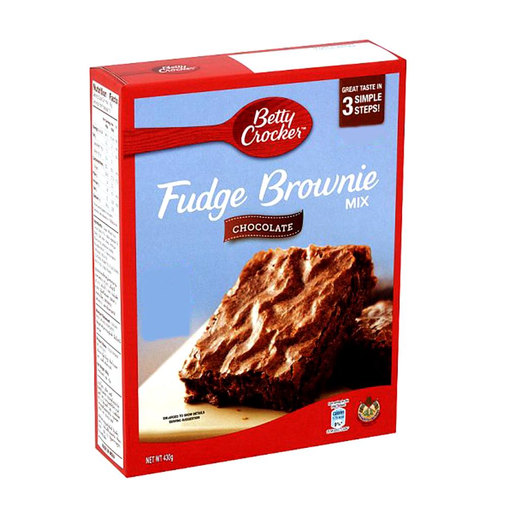 Betty Crocker Fudge Brownie Mix Chocolate  500gm 