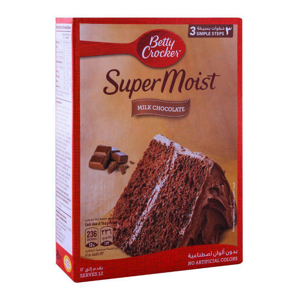 Betty Crocker Super Moist Milk Chocolate 500gm