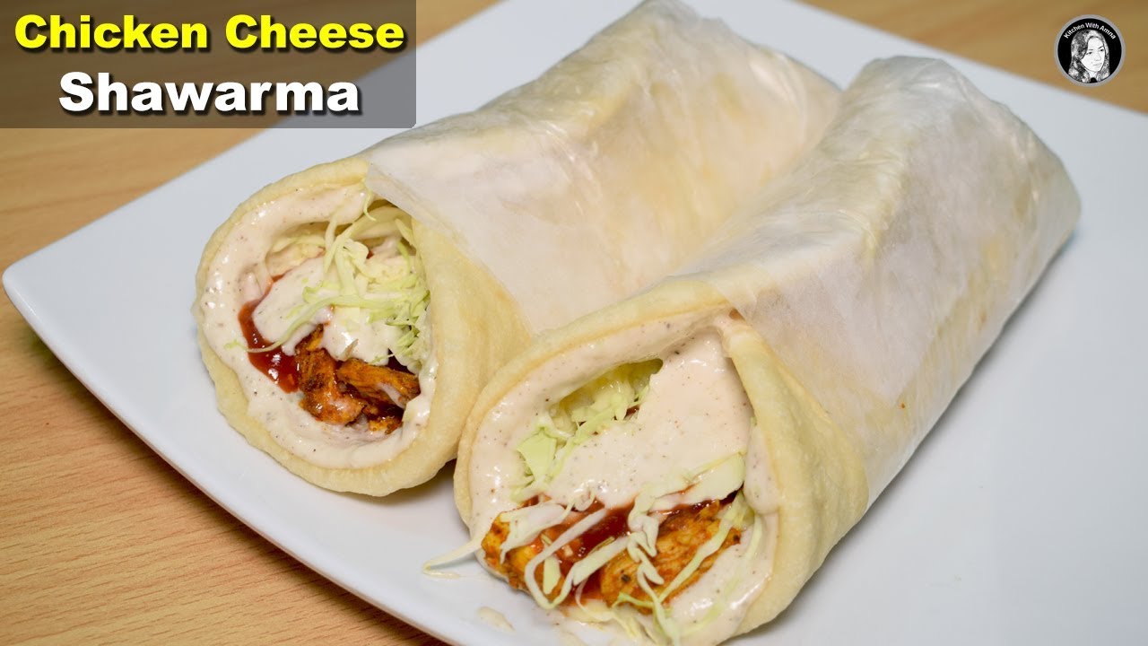 Chicken Cheese Shawarma 