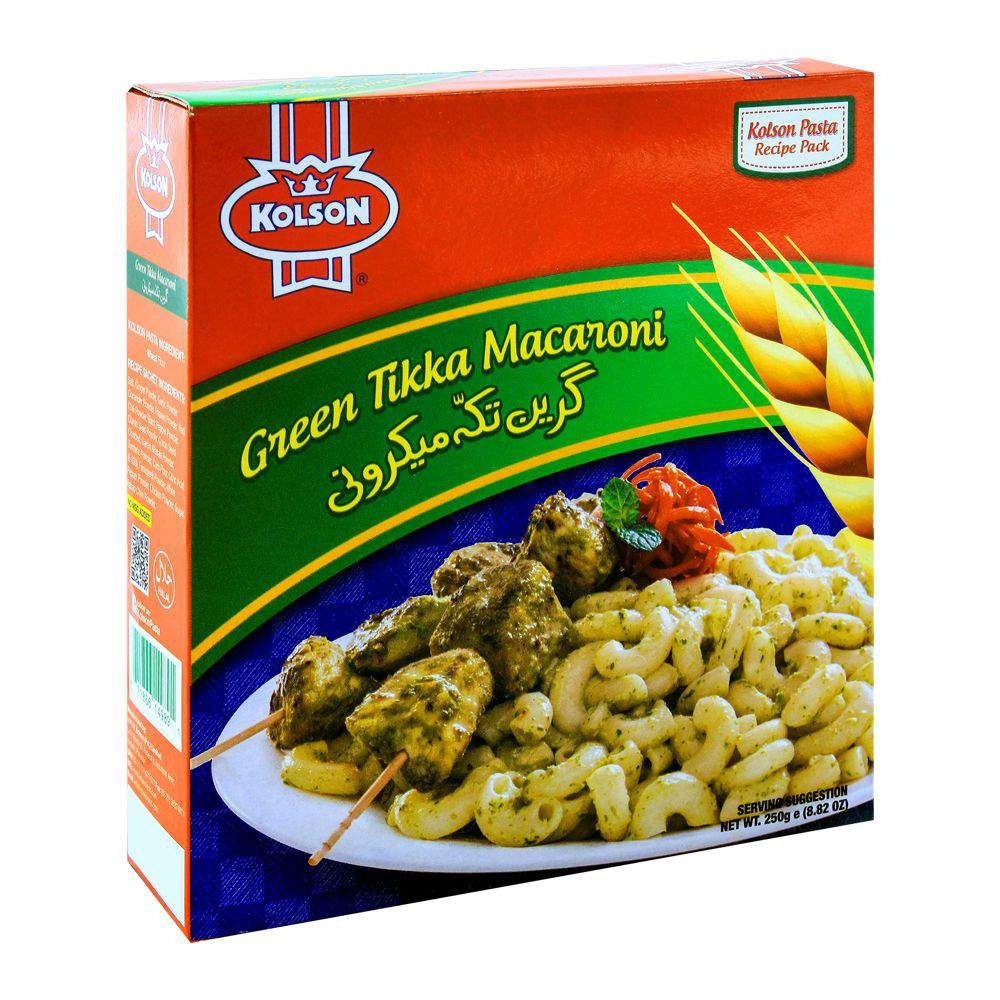 Kolson Green Tikka Macaroni 250 Gm