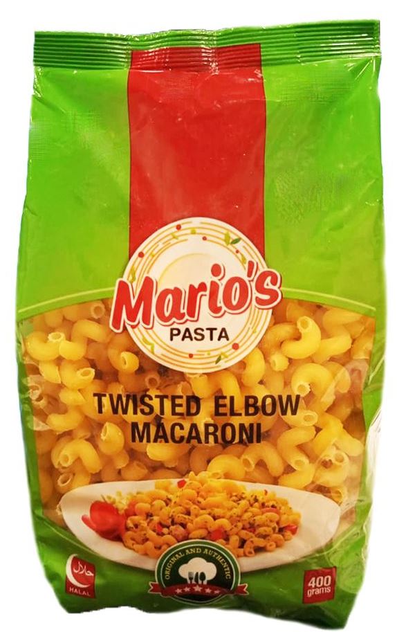 Mario Pasta Twisted Elbow Macaroni 400 Gm