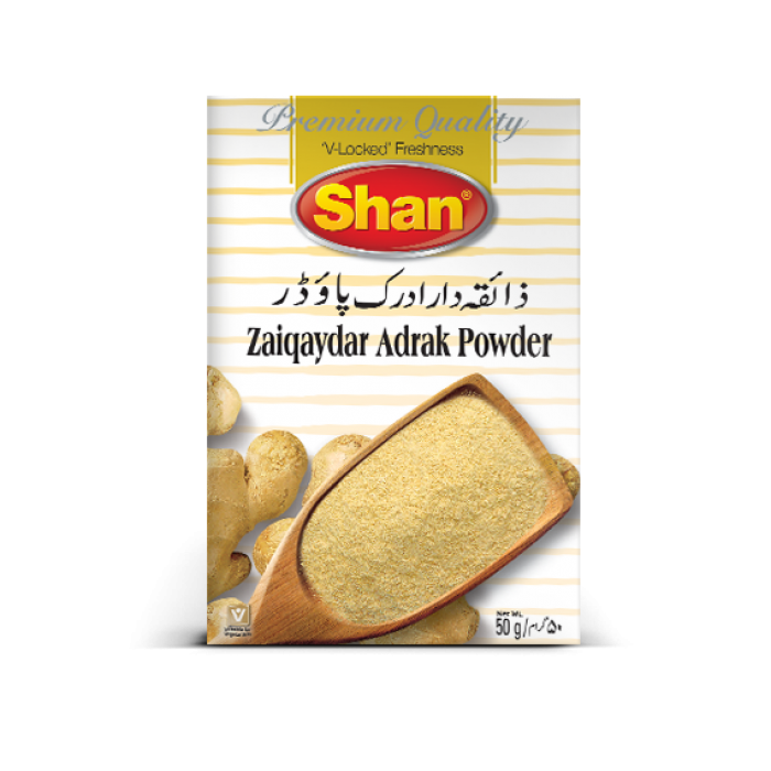 Shan Zaiqaydar Adrak Powder 50 Gm