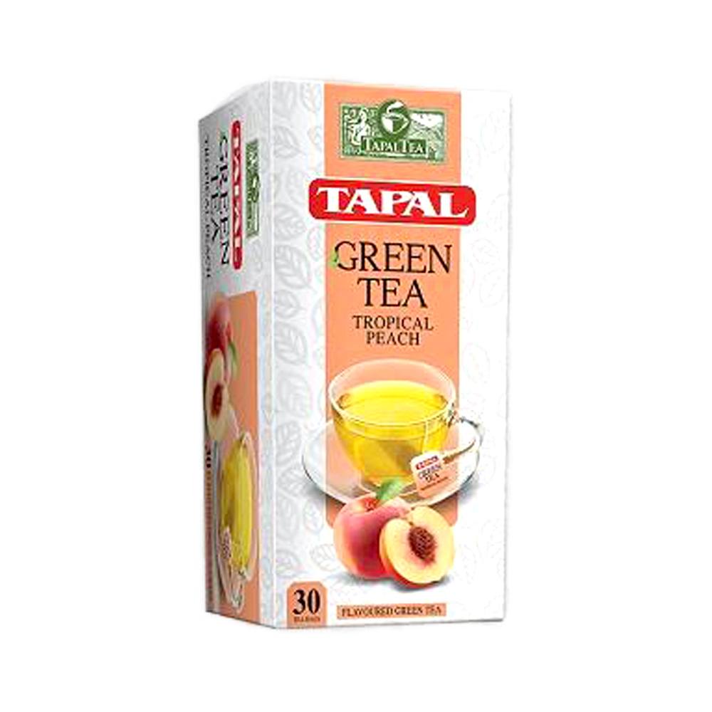 Tapal Tropical Peach Green Tea Bag (30 Tea Bag)