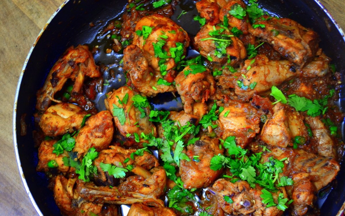 Chicken Koila Karahi Full