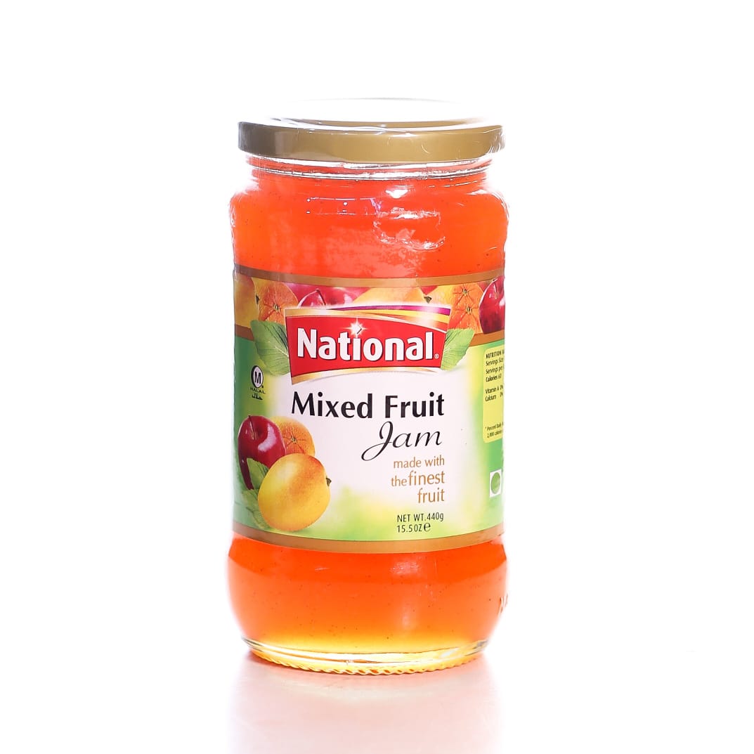 National Mix Fruit Jam 440gm