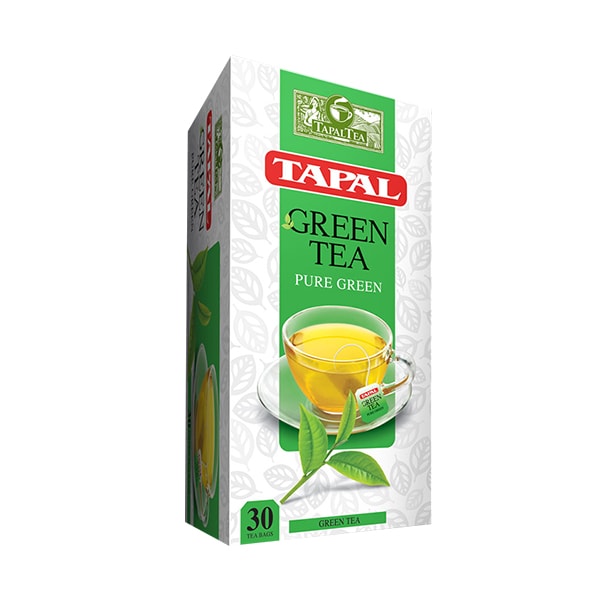 Tapal Green Tea Mint Flavour  (30 Tea Bag)