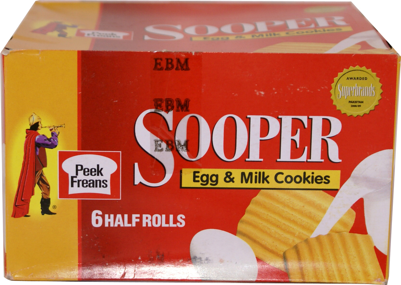 Peak freans Sooper Egg & Milk ( Pack Of 08 )